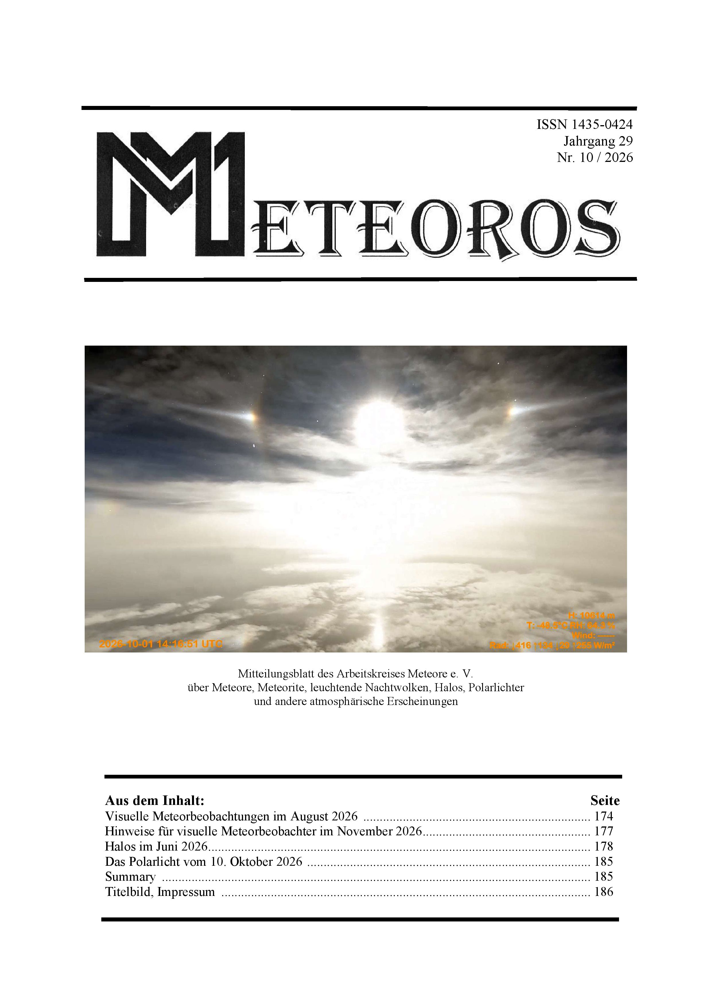 METEOROS No. 09/2026