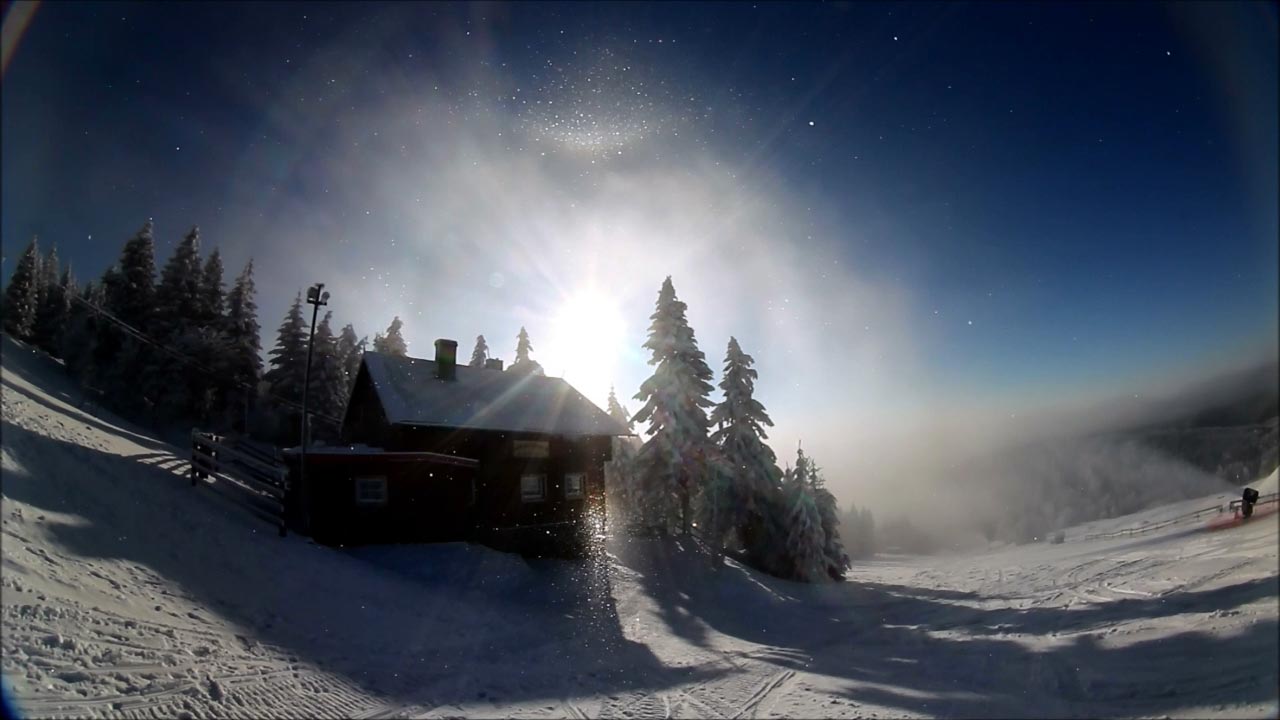 2015-01-24 - Halos in Ice Fog 2015-01-24 - Halos in Ice Fog